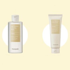 New 2pc MAMONDE Lipid Balance Amino Foam + Cleansing Water Cleanser